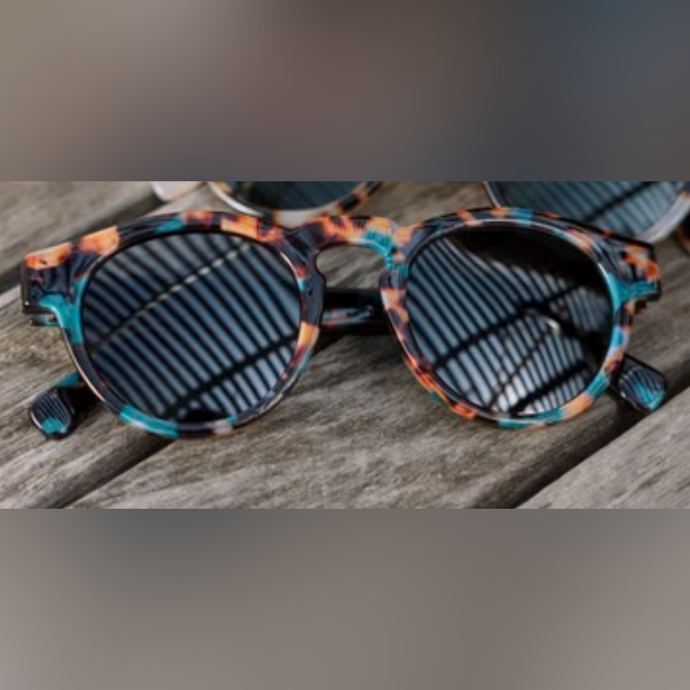 Peepers “Nantucket” bifocal sun-readers in teal botanico /+1.5 readers - NWT - Picture 9 of 16